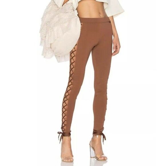 NWT FENTY PUMA Sz S BOXING BOMBER LACING LEGGINGS - Picture 6 of 6